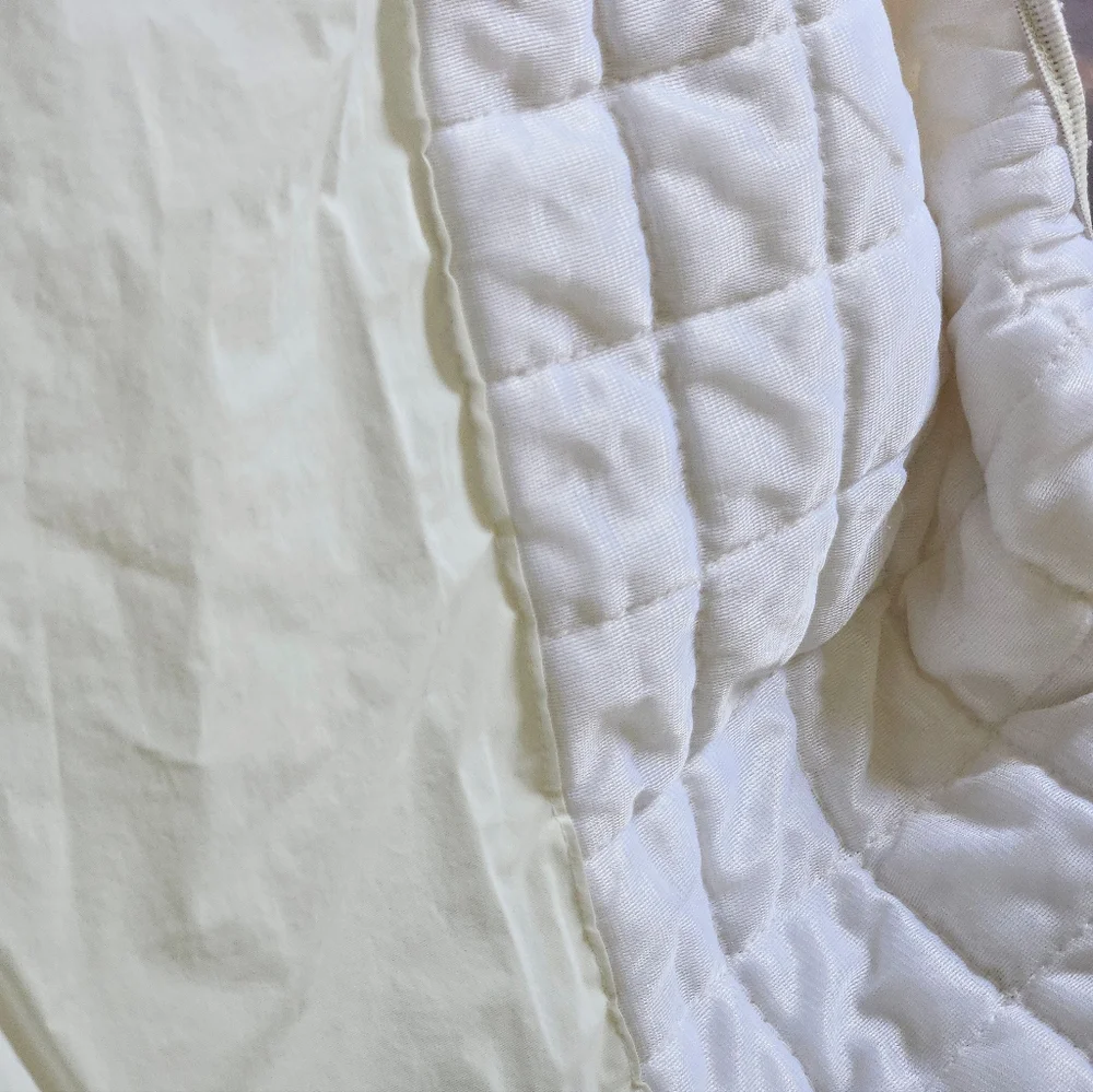 Babies R Us 100% Organic Cotton Quilted Crib Fit Mattress Protector Waterproof